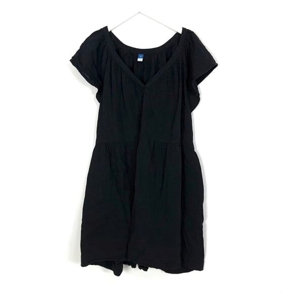 Old Navy Flutter Sleeve V-Neck Dress - Picture 2 of 7